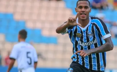 Da Silva deve ser emprestado pelo Imortal. Guilherme Rodrigues/Grêmio