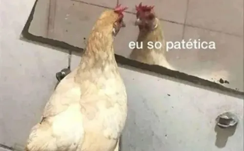 Meme publicado por um são-paulino. Foto: Getty Images