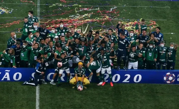 Palmeiras foi o campeão paulista de 2020. (Foto: Getty Images)
