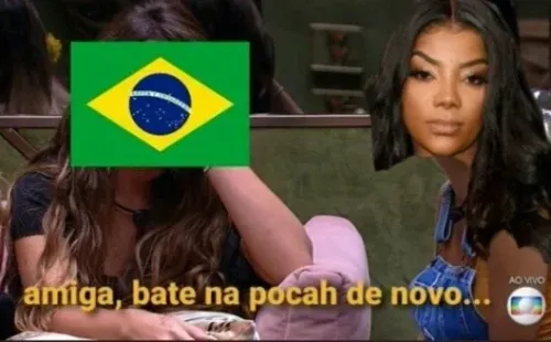 Ludmilla já bateu em Pocah. Foto: Reprodução/Twitter