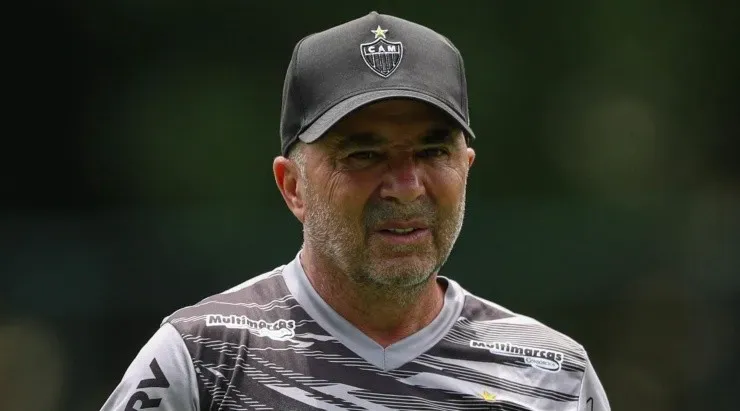 Mesmo prestes a sair, o argentino deve lutar pelas posições que trarão mais dinheiro ao Galo - Foto: Pedro Souza/Flickr Oficial Atlético/Divulgação.