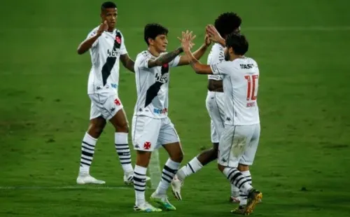 Comemoração de gol do Vasco. Foto: Getty Images