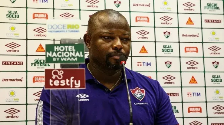 Marcão elogiou elenco do Fluminense. Foto: Lucas Merçom/Fluminense