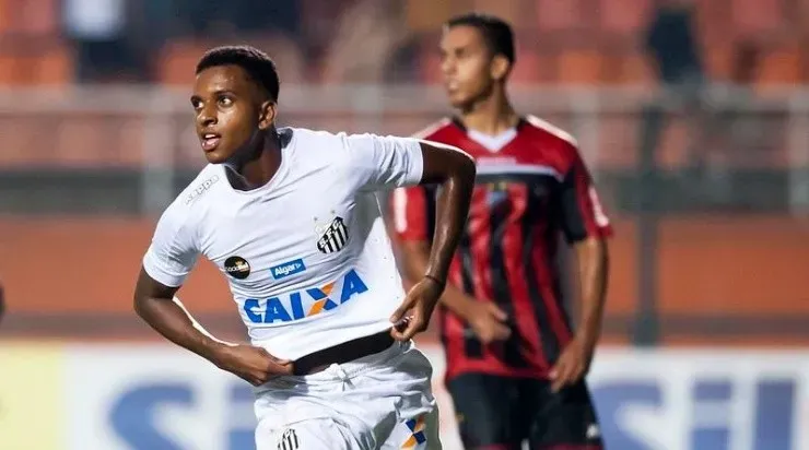 Rodrygo: cria do Peixe pode ir para o Liverpool (Foto: Ivan Storti/Flickr do Santos FC/Divulgação)