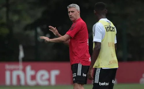 Crespo: fará estreia no comando do Tricolor (Foto: Rubens Chiri/site oficial do São Paulo)