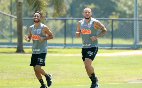 Sem espaço, a dupla está de saída. Foto: Rodrigo Coca/Ag.Corinthians