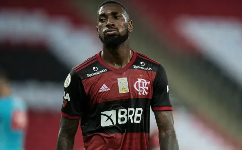 Gerson vive clima de definição no Flamengo e deve prorrogar contrato até 2024 (Foto:Jorge Rodrigues/AGIF)