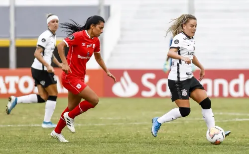 América de Cali x Corinthians jogando pela fase de grupos. (Foto: Reprodução Corinthians)