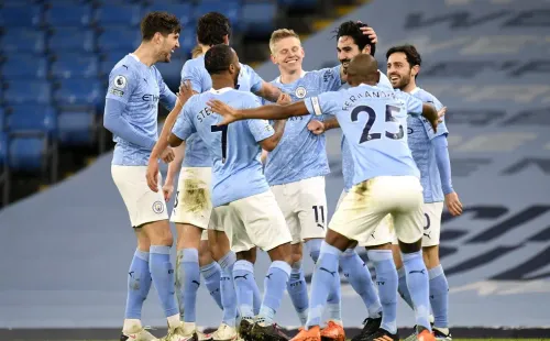 Manchester City nem campo pela Champions League. (Foto: Getty Images)