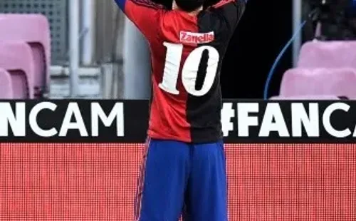 Até uma improvável tranferência de Messi aoNewell’s Old Boys entrou nas cotações – Foto:in Barcelona, Spain(Photo by David Ramos/Getty Images)