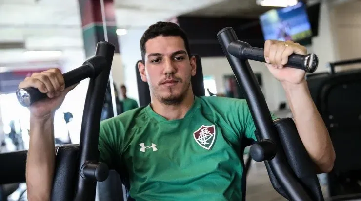 Nino quer reação imediata do Fluminense no Campeonato Carioca.Foto Lucas Merçom/Fluminense