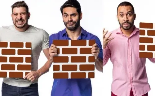 Caio, Rodolffo e Gilberto: os três emparedados da semana (Foto: Reprodução/Globoplay)