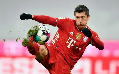 Lewandowski desfalca o Bayern de Munique contra o PSG. Foto: Getty Images