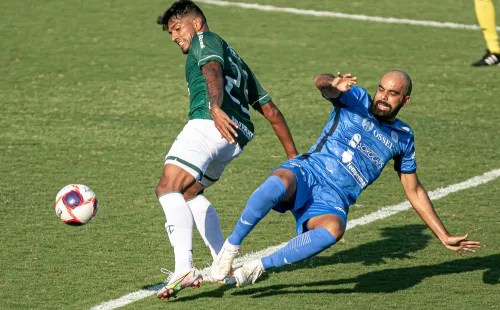 Guarani em campo contra o São Bento pelo Paulistão. (Foto: AGIF)