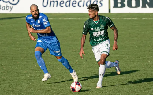 Guarani em campo pelo Paulistão. (Foto: Rebeca Reis/AGIF)