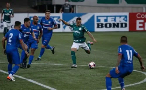 Palmeiras deverá ir com um time reserva para o clássico desta noite. (Foto: AGIF)