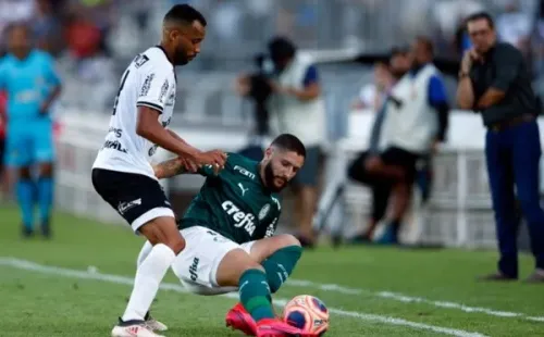 Inter de Limeira em partida contra o Palmeiras. Foto: AGIF