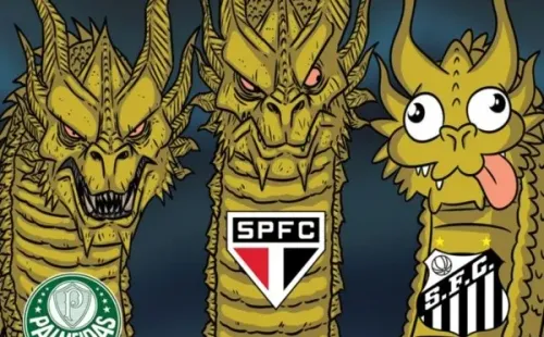 Meme zoa derrota do Santos em estreia na Libertadores 2021. Foto: Reprodução/Twitter