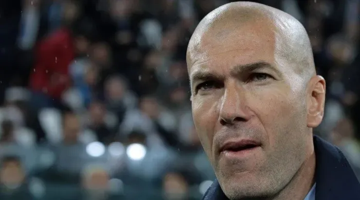 Zidane: já de olho na semifinal com o Chelsea (Foto: Getty Images/Espanha/Emilio Andreoli)