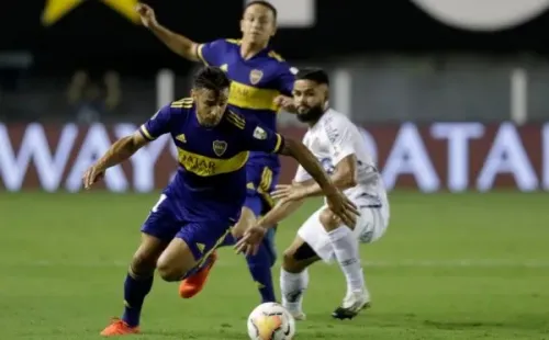 Santos x Boca Juniors pela Libertadores. Foto: Getty Images