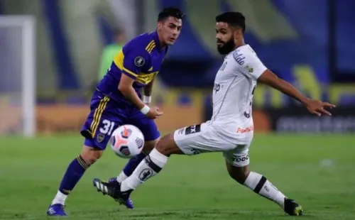 Santos foi derrotado pelo Boca Juniors. Foto: Getty Images