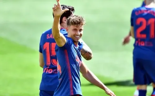 Atlético de Madrid em campo pela La Liga. (Foto: Getty Images)
