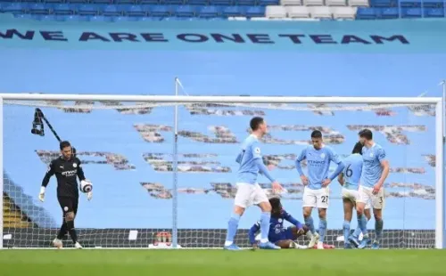 Chelsea x Manchetser City em campo pela Premier League. (Foto: Getty Images)