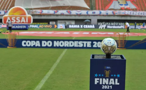 O Ceará tem a vantagem do empate para conquistar a Copa do Nordeste. (A partida deste sábado vale o título da Copa Nordeste. (Foto: Jhony Pinho/AGIF))