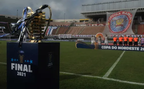 A partida deste sábado vale o título da Copa Nordeste. (Foto: Jhony Pinho/AGIF)
