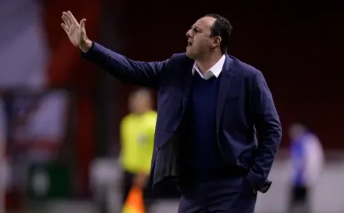 Rogério ceni comandado o Fla na Libertadores. (Foto: Getty Images)