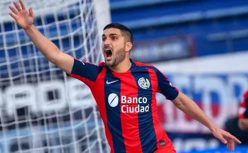 Blandi jogou no San Lorenzo e já vinha sendo observado por clubes do Brasil (Foto: Amilcar Orfali/Getty Images Argentina)