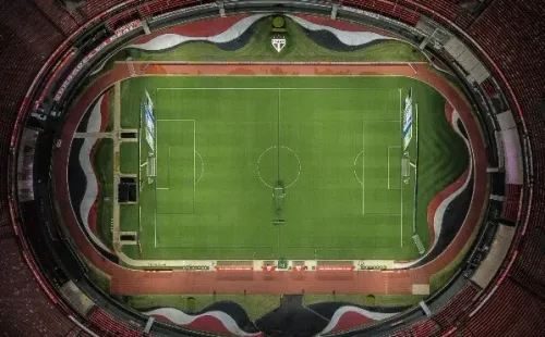 Morumbi foi palco de mais uma goleada do Tricolor. (Foto: Marcello Zambrana/AGIF)