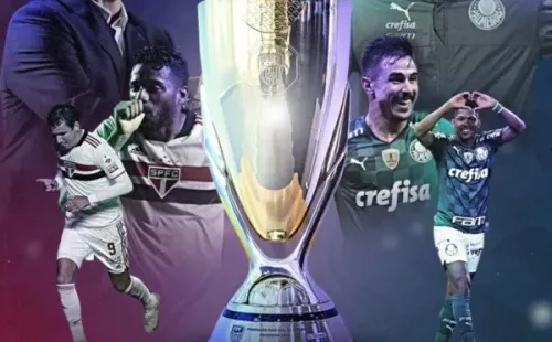 Final do Paulistão será entre São Paulo x Palmeiras. (Foto: Reprodução Twitter)