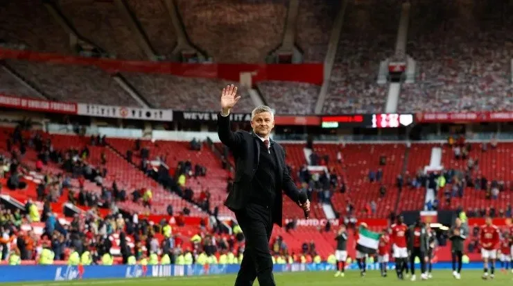 Solskjaer quer a contratação de Haaland. Foto:Phil Noble – Pool/Getty Images