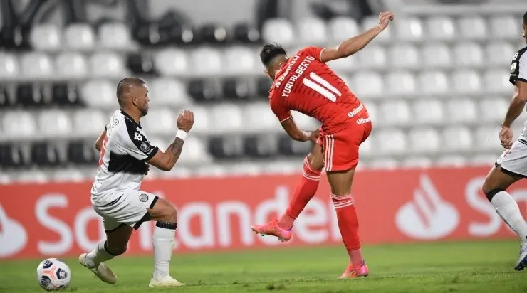 Yuri Alberto marcou o gol da vitória colorada no Paraguai (Foto: Ricardo Duarte/Flickr do Internacional/Divulgação)