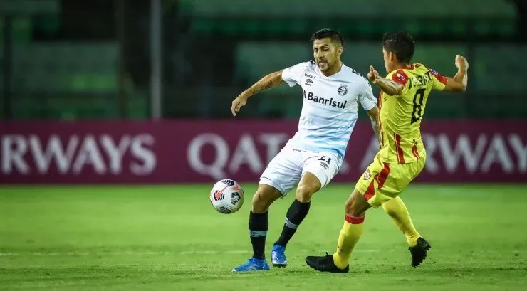 Pinares não foi bem contra o Aragua - Foto: Lucas Uebel/Flickr Oficial do Grêmio/Divulgação.