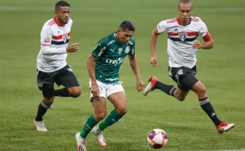 Palmeiras x São Paulo pela final do Campeonato Paulista. (Foto: Marcello Zambrana/AGIF)