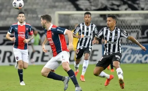 Atlético-Mg em campo pela Libertadores. (Foto: Getty Images)