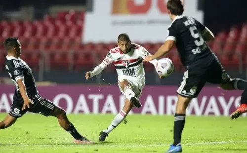 Rojas em campo contra o Sporting Cristal, pela Libertadores. (Foto: Getty Images)