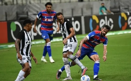 Ceará x Fortaleza pela Copa do Brasil 2021. (Foto: Kely Pereira/AGIF)