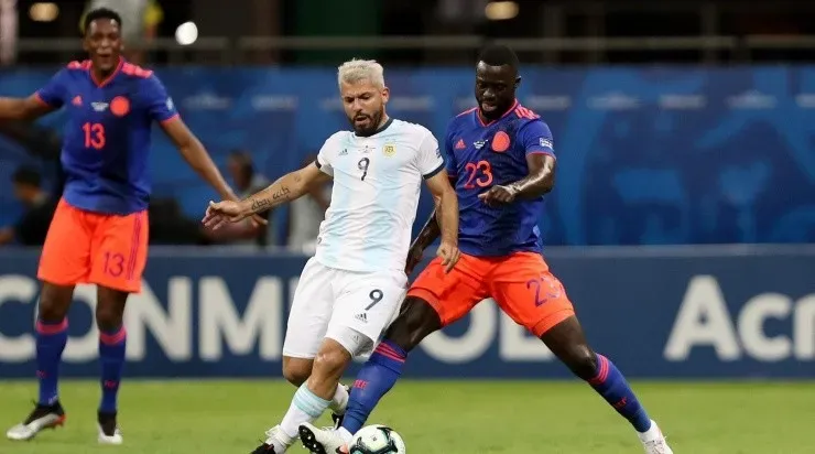 Colômbia e Argentina se enfrentaram pela última vez na Copa América de 2019 (Foto: Getty Images)