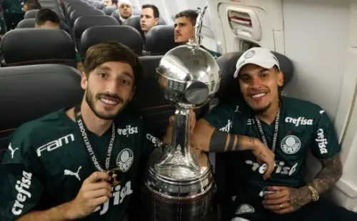 Gómez foi destaque no bicampeonato do Palmeiras na Libertadores (Foto:Cesar Greco)