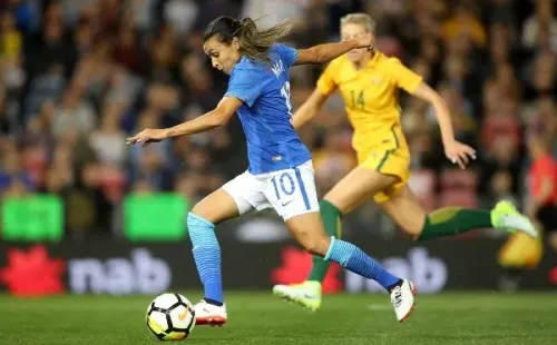 Marta foi uma das jogadoras que se posicionou nas redes sociais.(Foto: Getty Images)