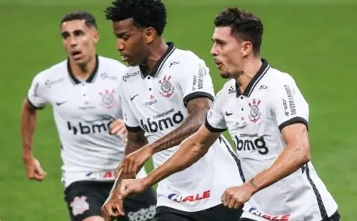 Jogadores do Timão. (Foto: Getty Images)