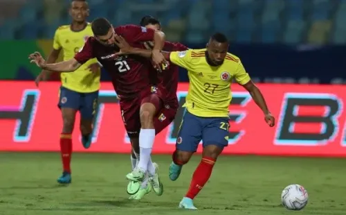 Colômbia x Venezuela ficaram no empate em 0 x 0. (Foto: Getty Images)