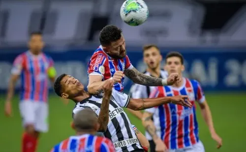 Bahia x Atlético-MG em campo pelo Brasileirão. (Foto: Getty Images)