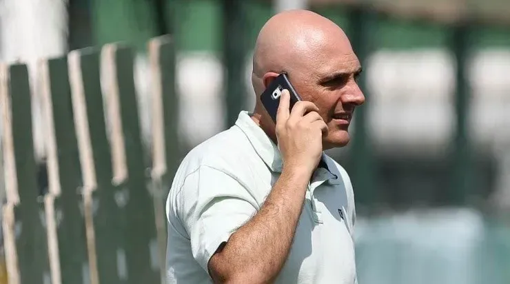 Maurício Galiotte vetou a participação de Weverton nas Olimpíadas. Foto: César Greco/ Palmeiras