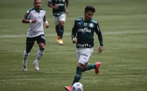 Palmeiras em campo. (Foto: Diogo Reis/AGIF(Foto: Ettore Chiereguini/AGIF)