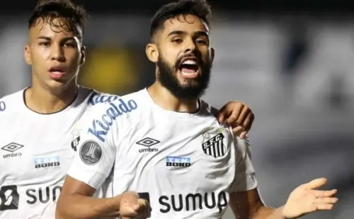 Kaio Jorge e Felipe Jonatan em comemoração. Foto: Getty Images