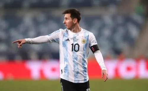 Messi atualmente lidera o rankig da artilharia da Copa América. (Foto: Getty Images)